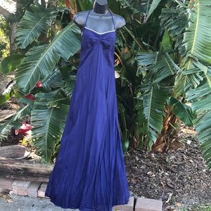 Emporio Armani halter maxi dress